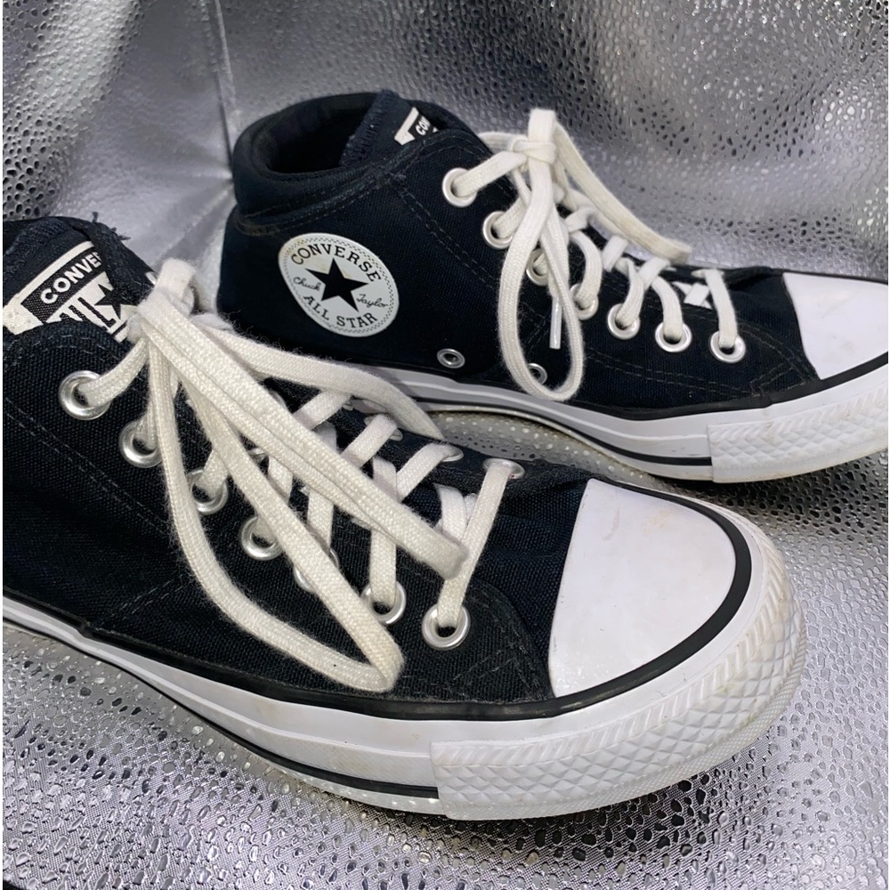 Chuck Taylor Black Converse Mid Padded Ankle